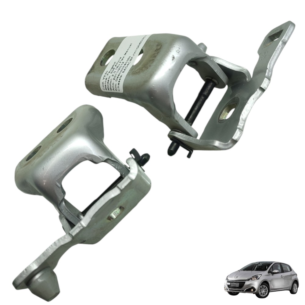 Par Dobradiça Porta Dianteira Esquerda Peugeot 308 2011 2012 1
