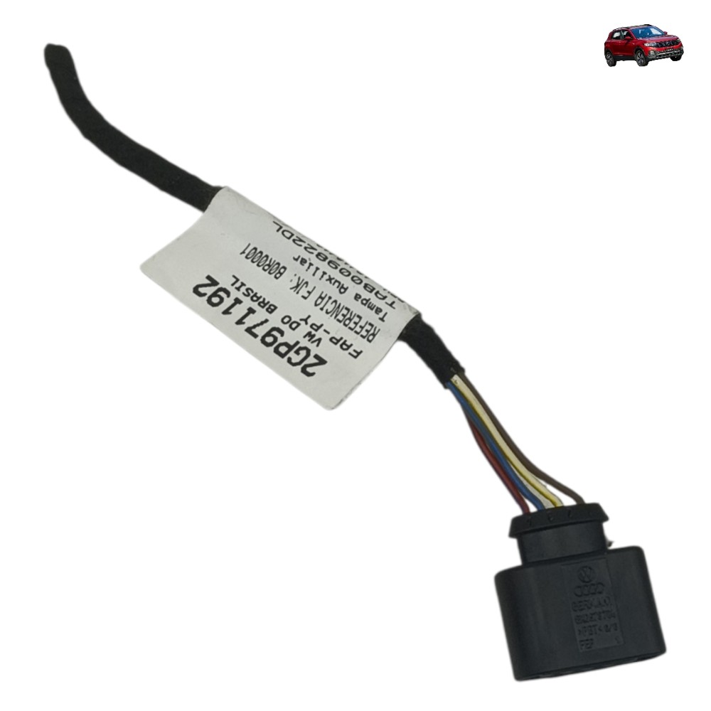Plug conector motor limpador traseiro vw tcross 2022 2023