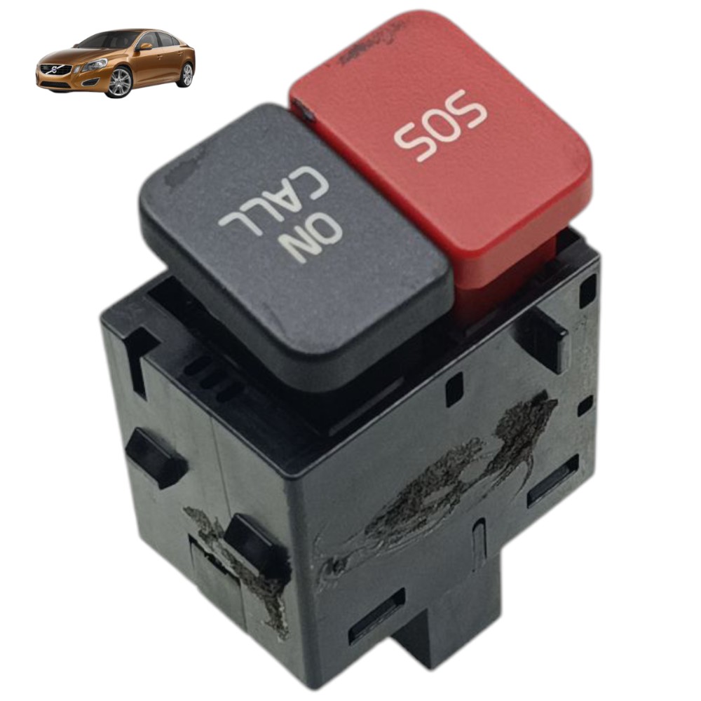 Botão Sos On Call Volvo S60 2010 2011 2012 2013 2014 1