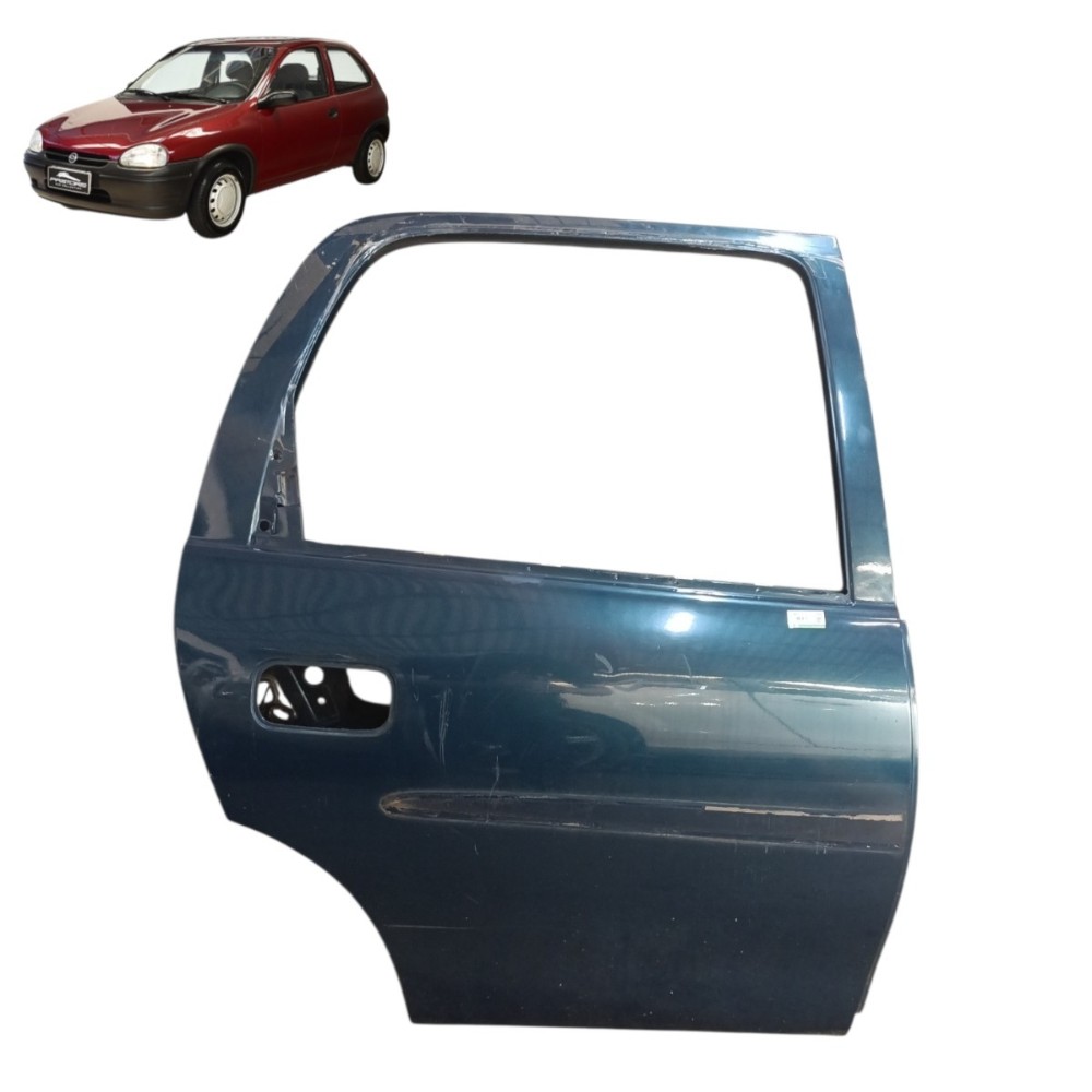 Porta Traseira Direita Gm Corsa Wind Wagon 2001 2000 1999 98 Traseira Direita Verde