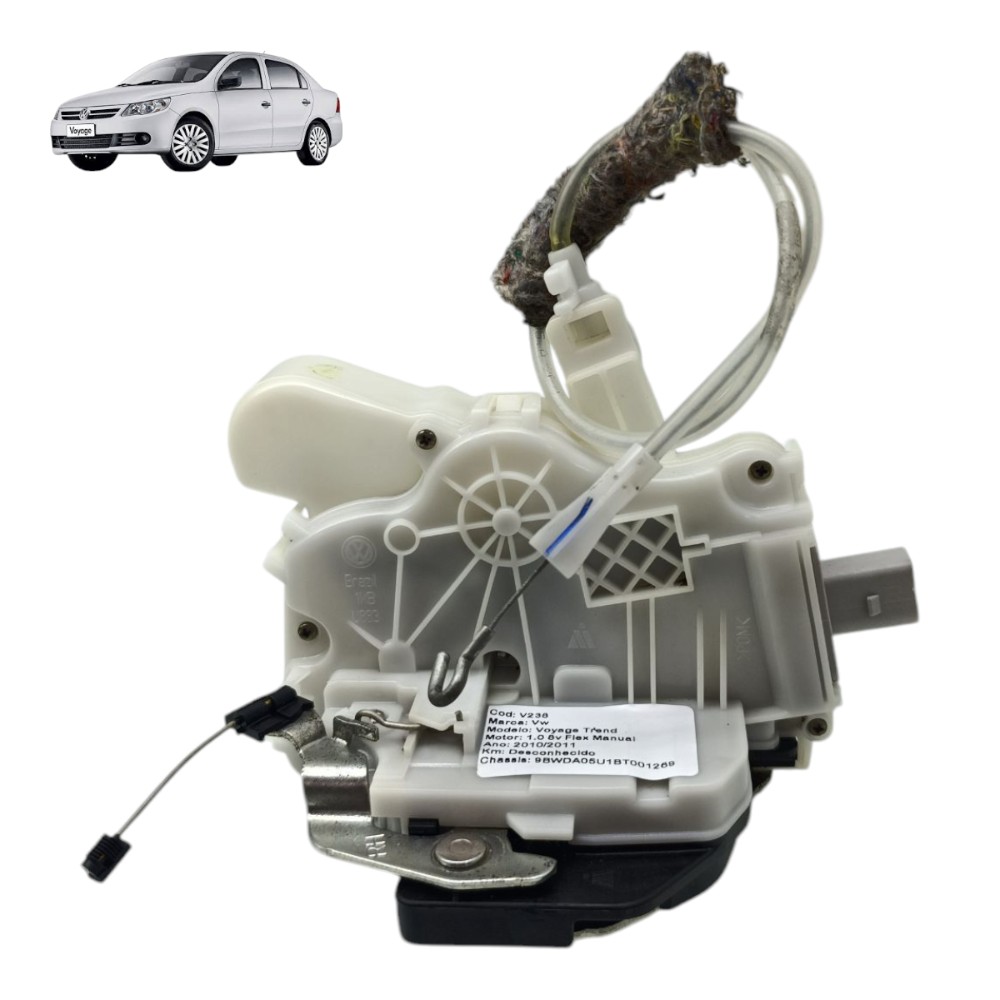 Fechadura Porta Traseira Direita Vw Voyage Gol Saveiro G5 1