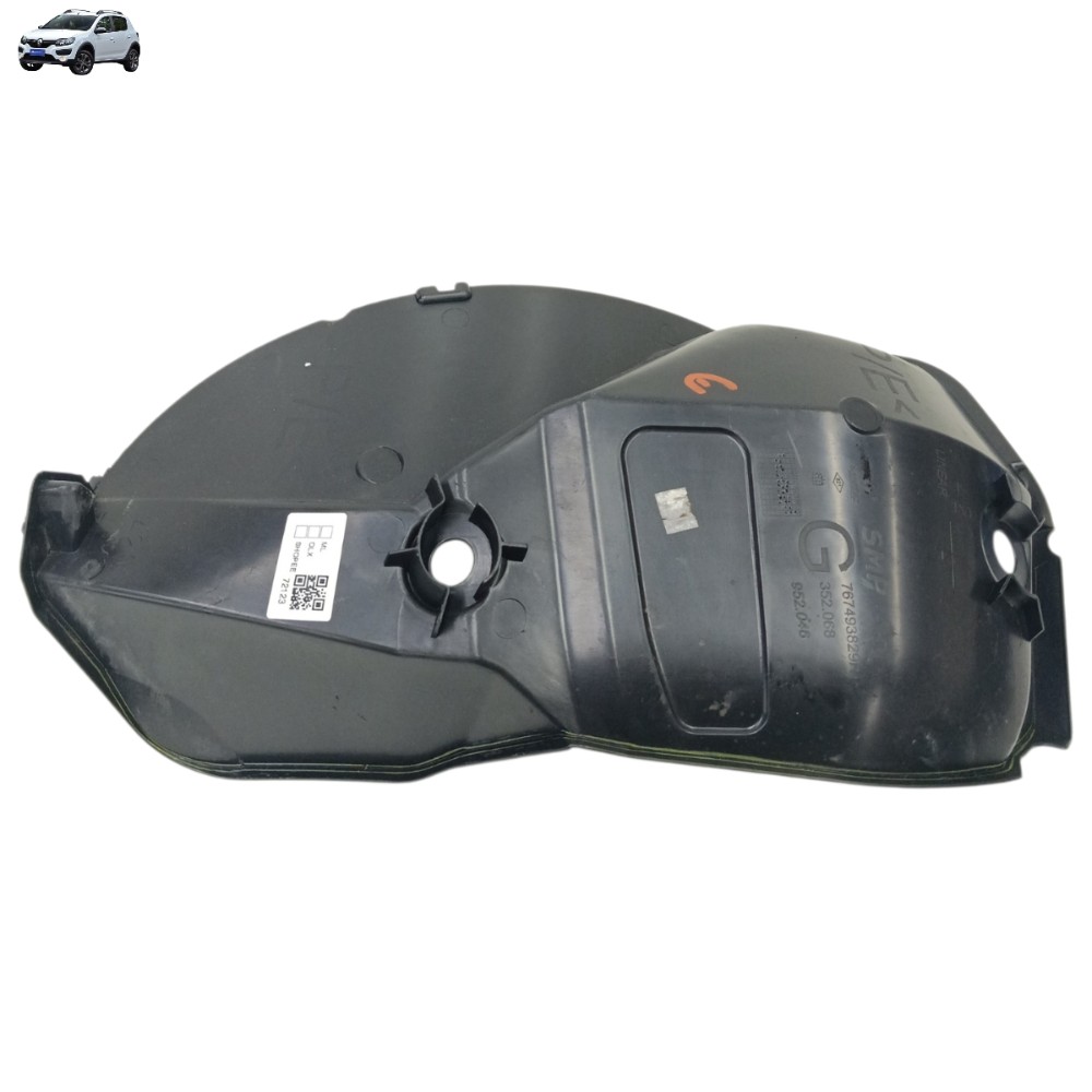 Parabarro Traseiro Esquerdo Renault Sandero 2016 2017 2018