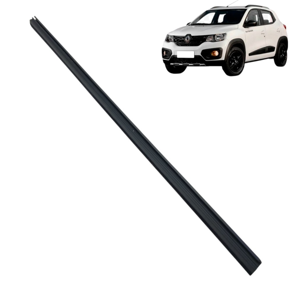 Pestana Interna Dianteira Direita Renault Kwid 2019 2020 Preto