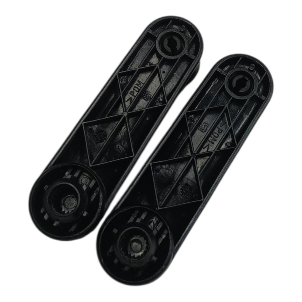 Par Manivela Vidro Porta Fiat Siena 2008 2009 2010 2011 2012 Preto 3