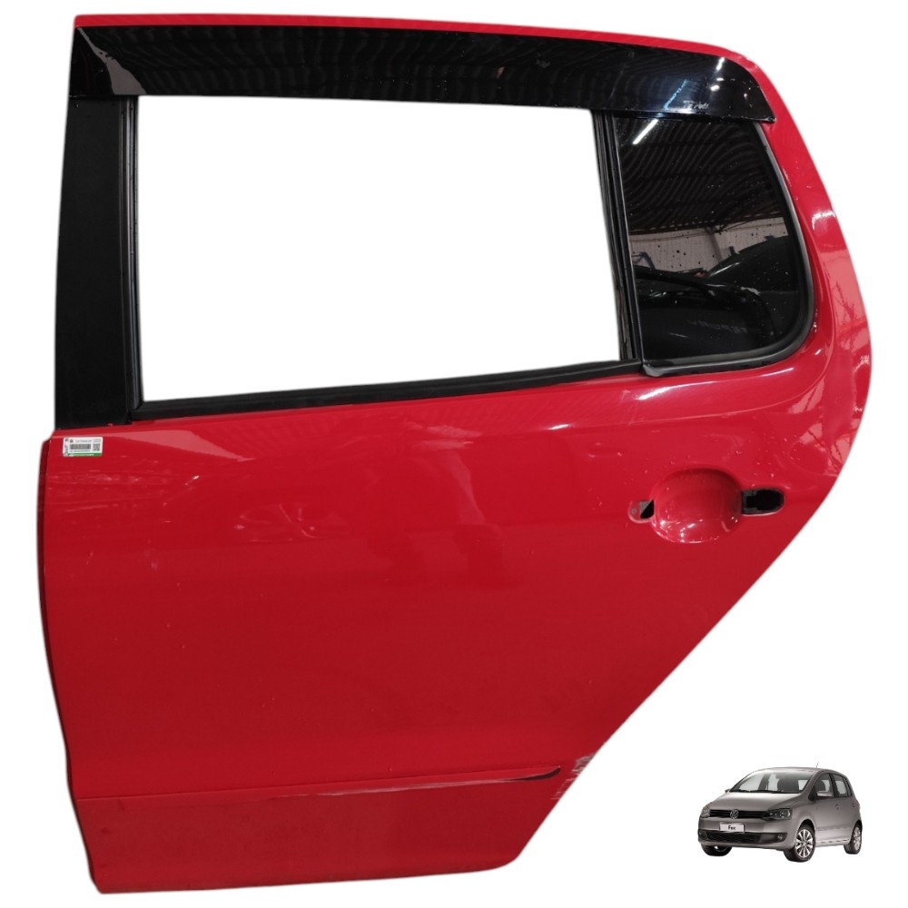 Porta traseira esquerda VW Fox 2011 2012 2013 2014