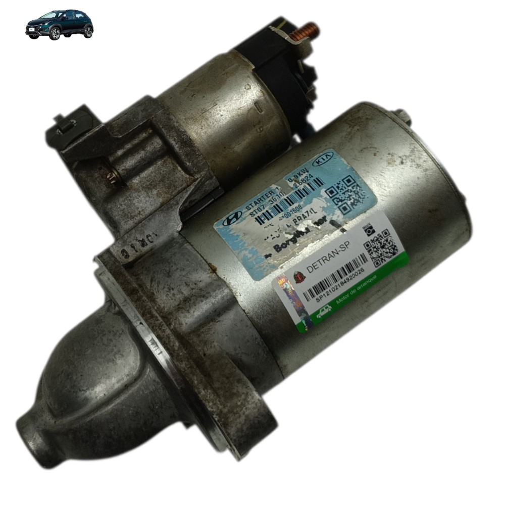 Motor arranque partida Hyundai HB20 Creta 1.6 16v 2020 2021 1