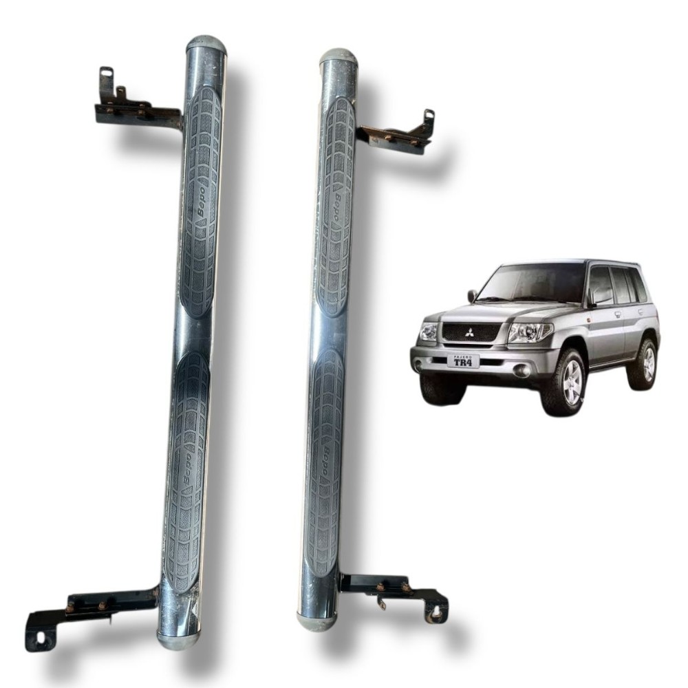 Par estribo lateral bepo Mitsubishi Pajero TR4 2005 2006 07