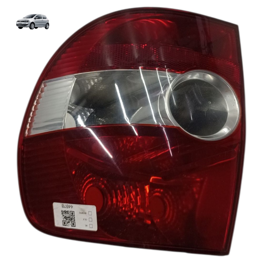 Lanterna Traseira Direita Vw Fox 2009 2008 2007 2006 2005 04 – Direito/passageiro – Vermelho 1