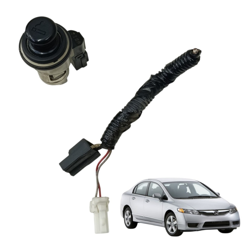 Acendedor Honda Civic G8 2007 2008 2009 2010 2011 Preto