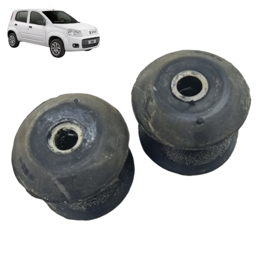 Par coxim amortecedor traseiro fiat uno vivace 2012 2013 14