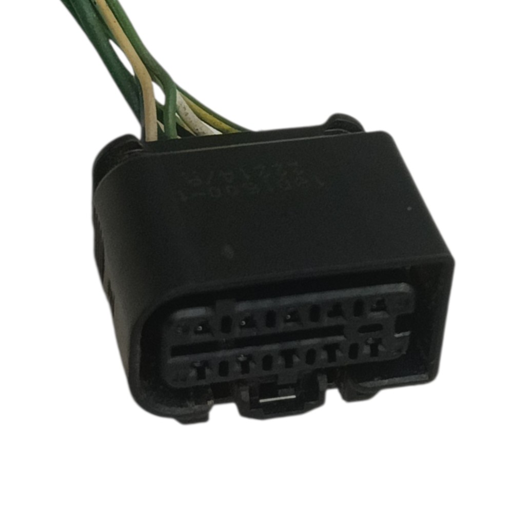 Plug Conector Farol Esquerdo Peugeot 208 2014 15 9802221480 2