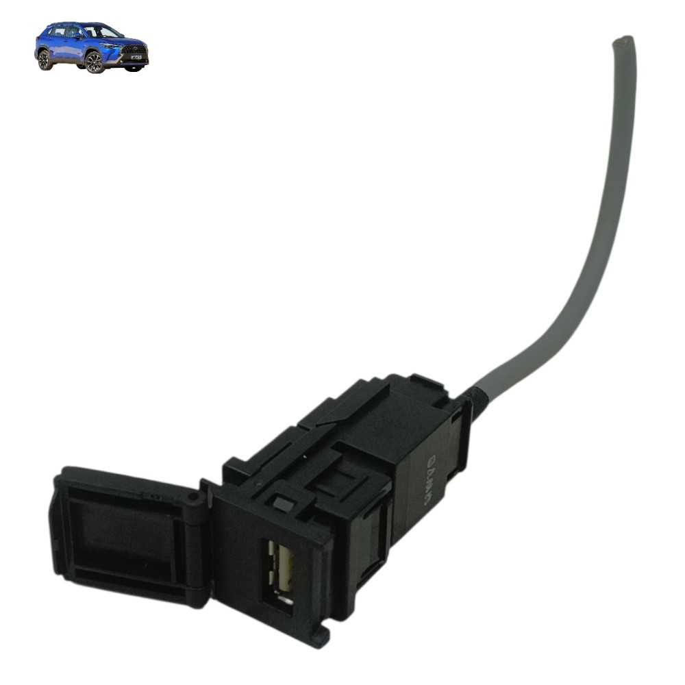 Tomada auxiliar usb Toyota Corolla cross 2021 2022 2023 2024