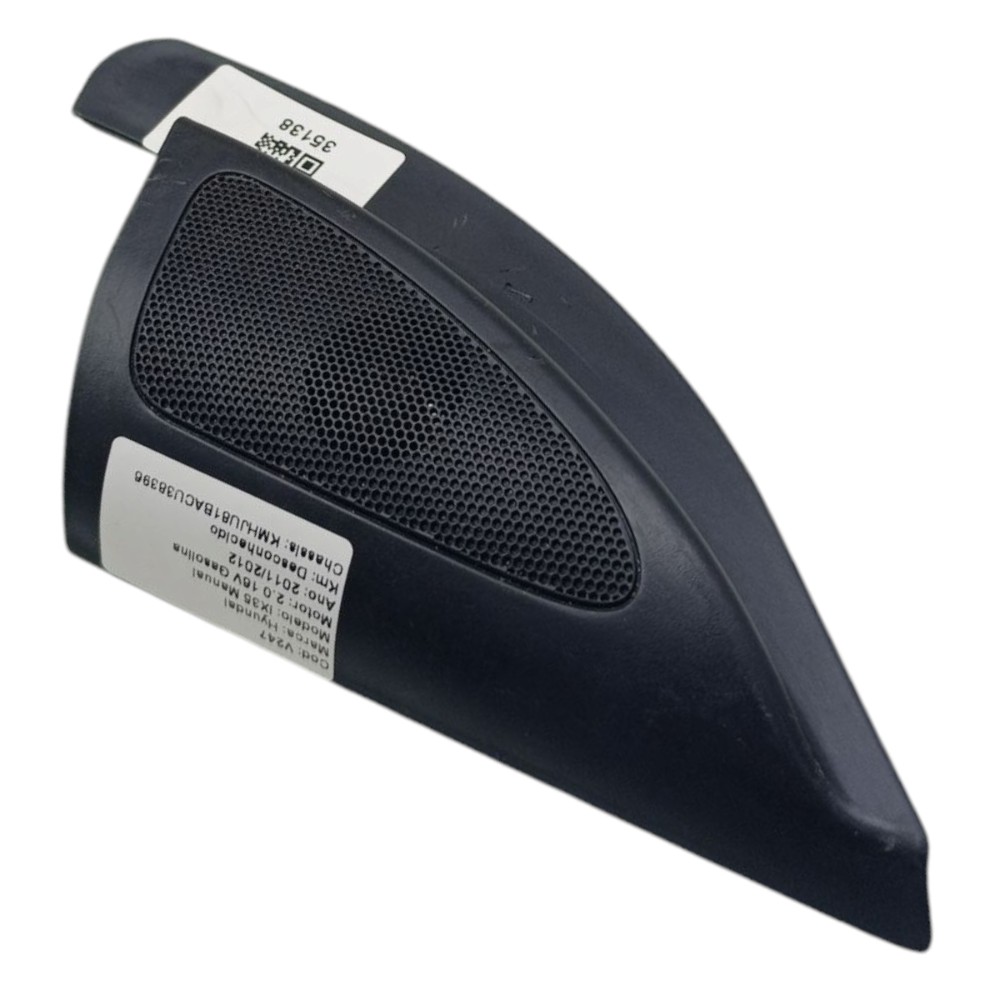 Acabamento Interno Retrovisor Direito Hyundai Ix35 2011 2012 Preto 2