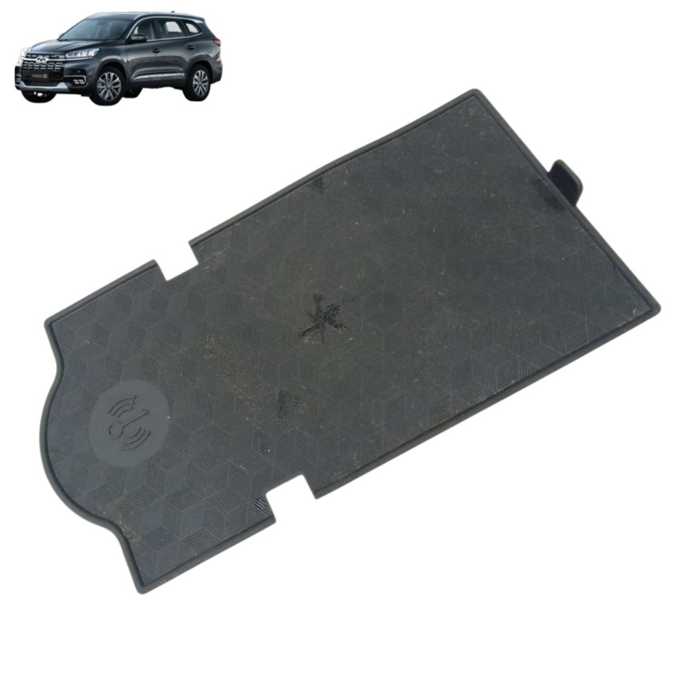 Tapete Borracha Carregador Indução Chery Tiggo 8 2023 2022 Preto