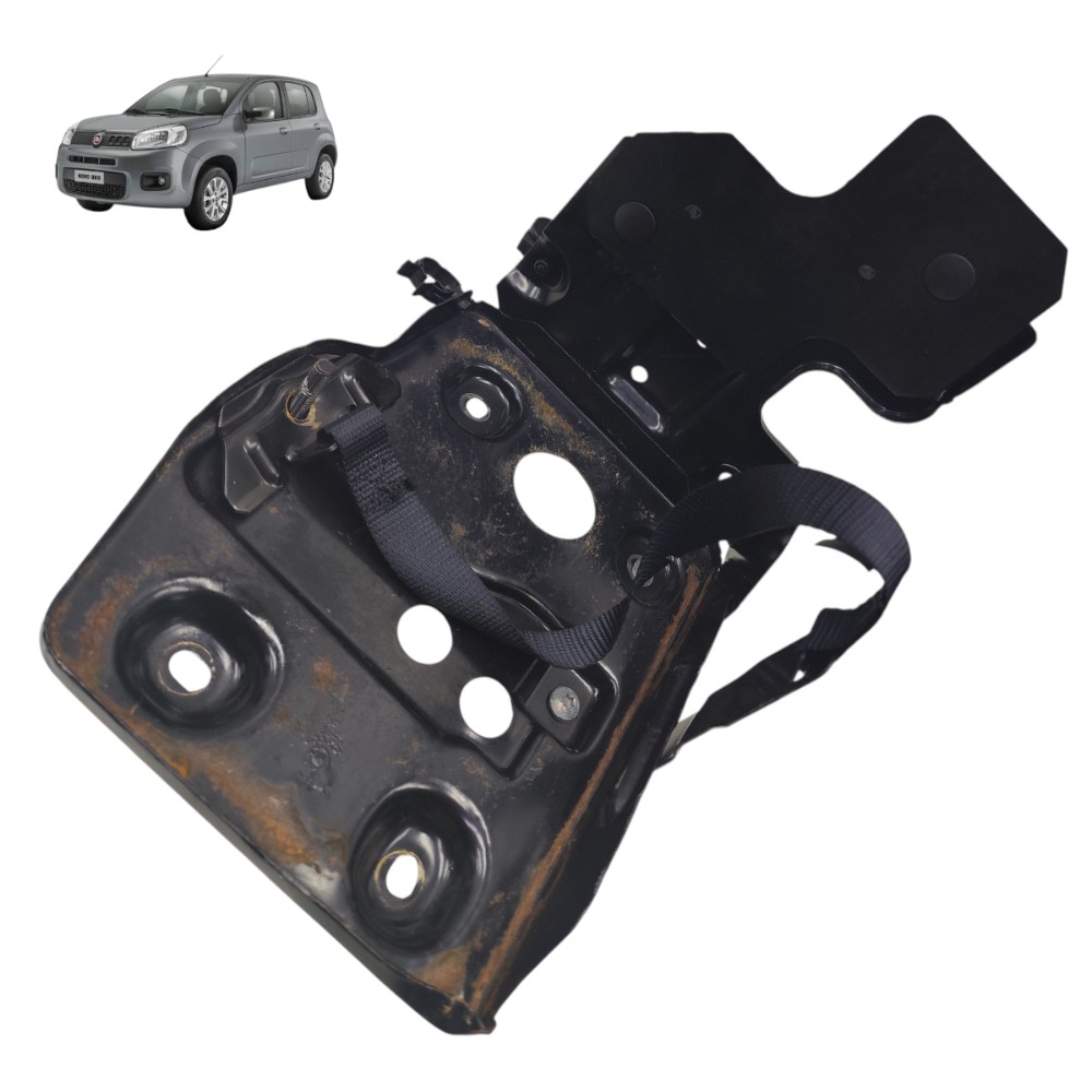 Suporte caixa bateria Fiat Uno Vivace 2013 2014 2015 2016 17 1