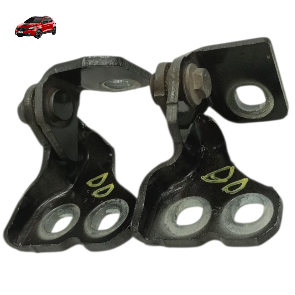 Par Dobradiça Porta Dianteira Direita Fiat Argo 2021 2020 19 1