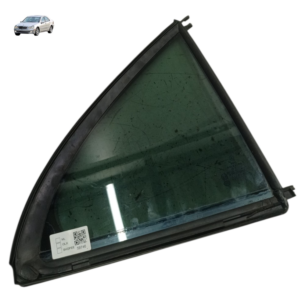 Vidro Fixo Traseiro Direito Mercedes C230k 2003 2004 2005 06