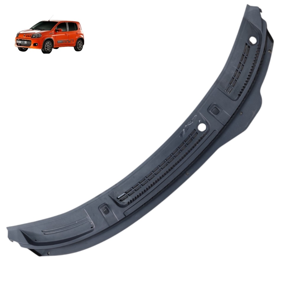 Grade Churrasqueira Fiat Uno Sporting 2011 2012 2013 2014 15 Preto Plástico 1