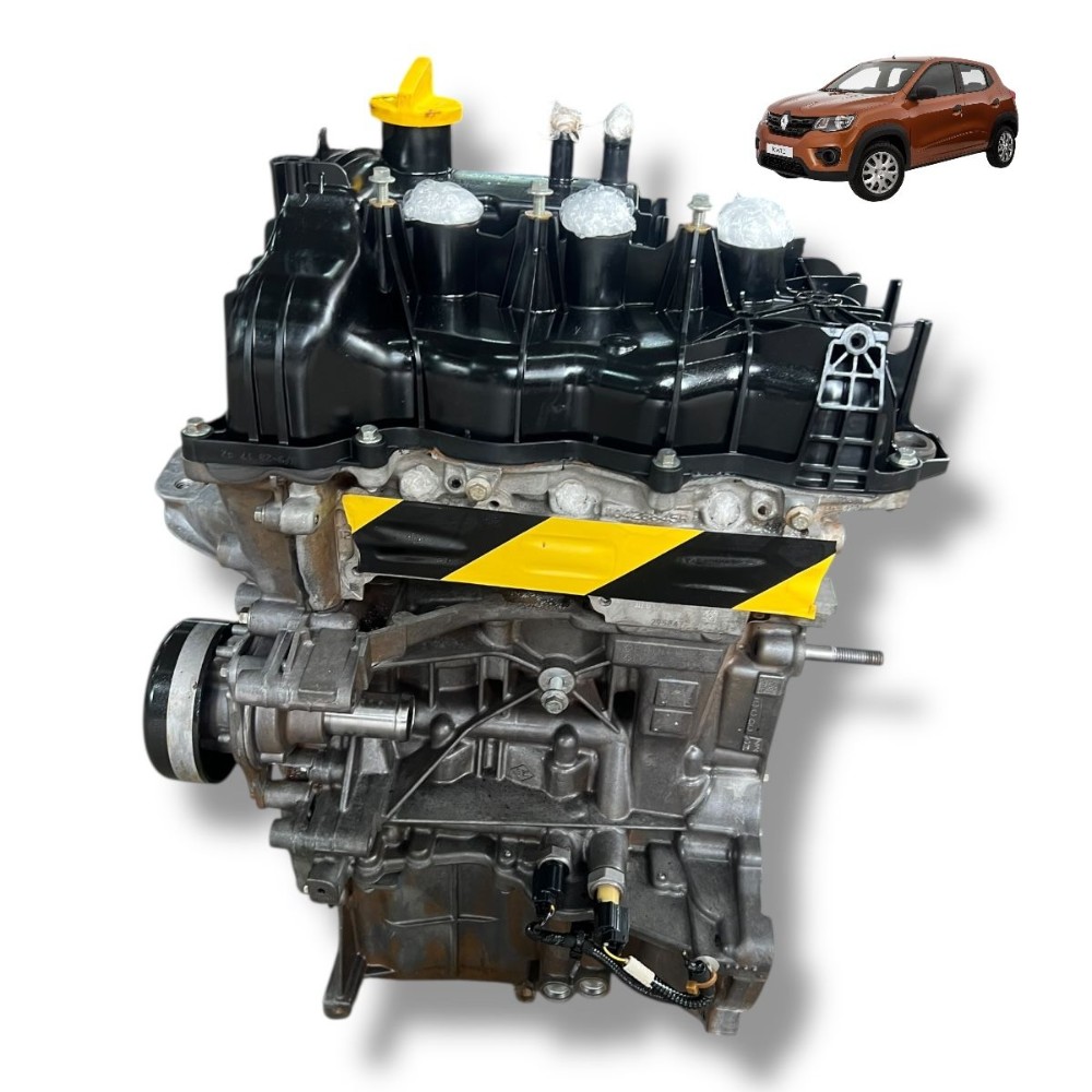 Motor parcial Renault kwid 1.0 3c 12V 2022 2021 2020 2019 28