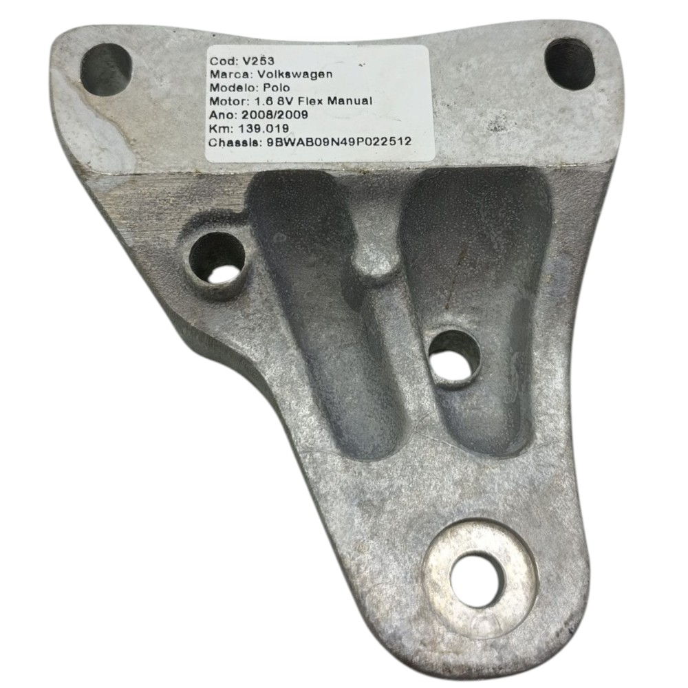 Suporte Coxim Calço Motor Vw Polo 1.6 2007 2008 2009 2010 11 3