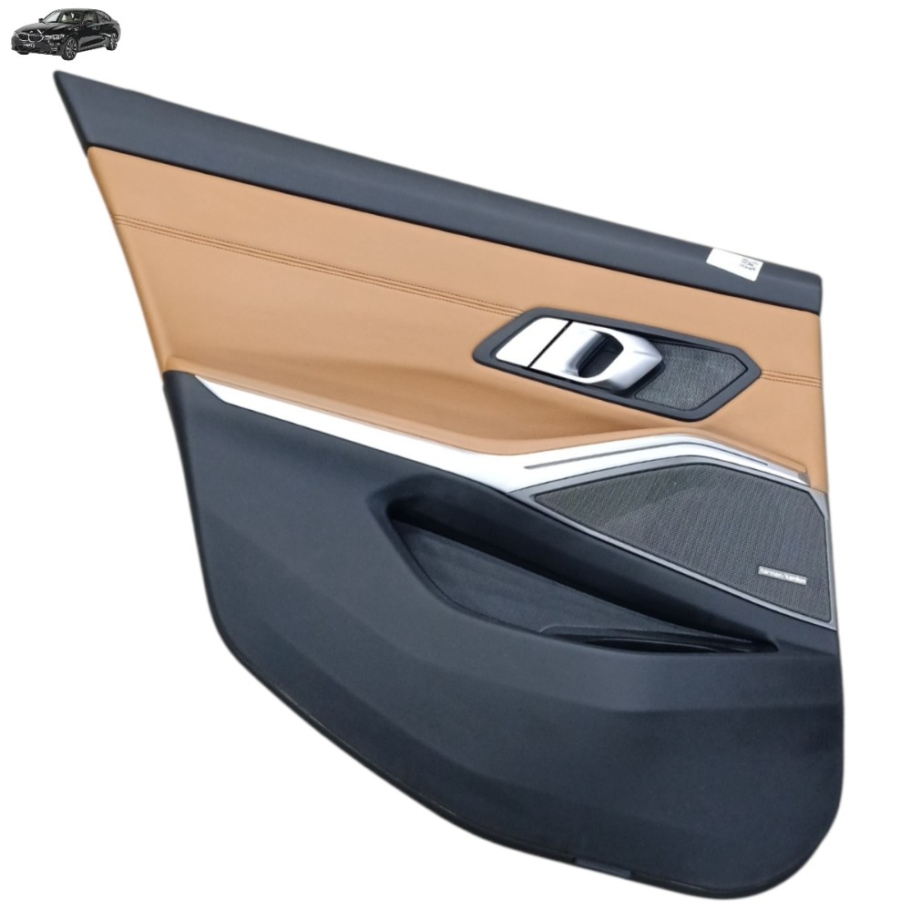 Forro porta cognac traseira esquerda BMW 320i G20 2020 2021