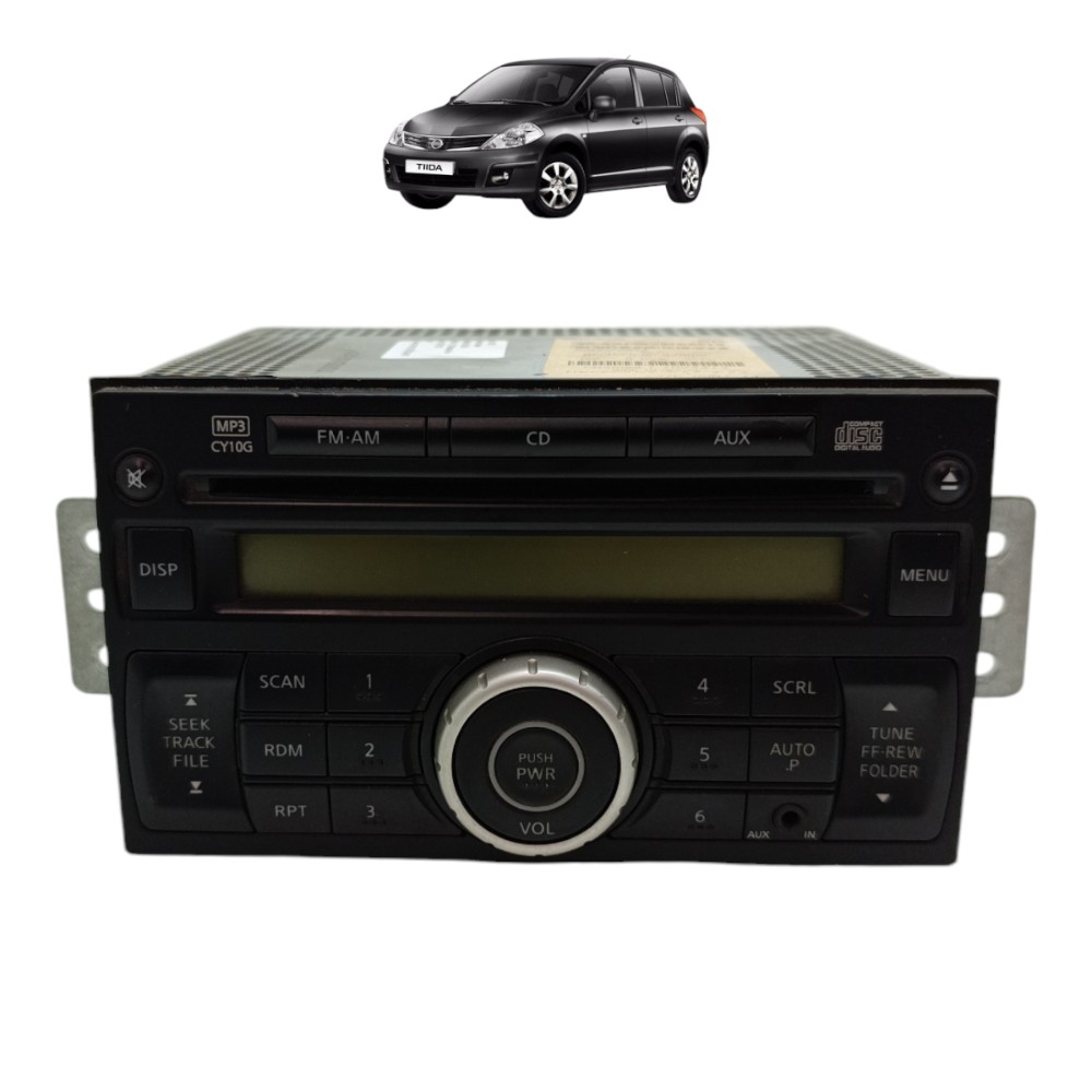 Rádio Som Original Nissan Tiida 2008 2009 2010 2011 2012