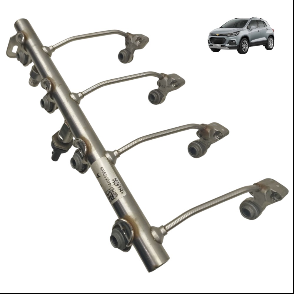 Flauta bico injetor GM Tracker 1.4 Turbo 2016 2017 2018 2019 1