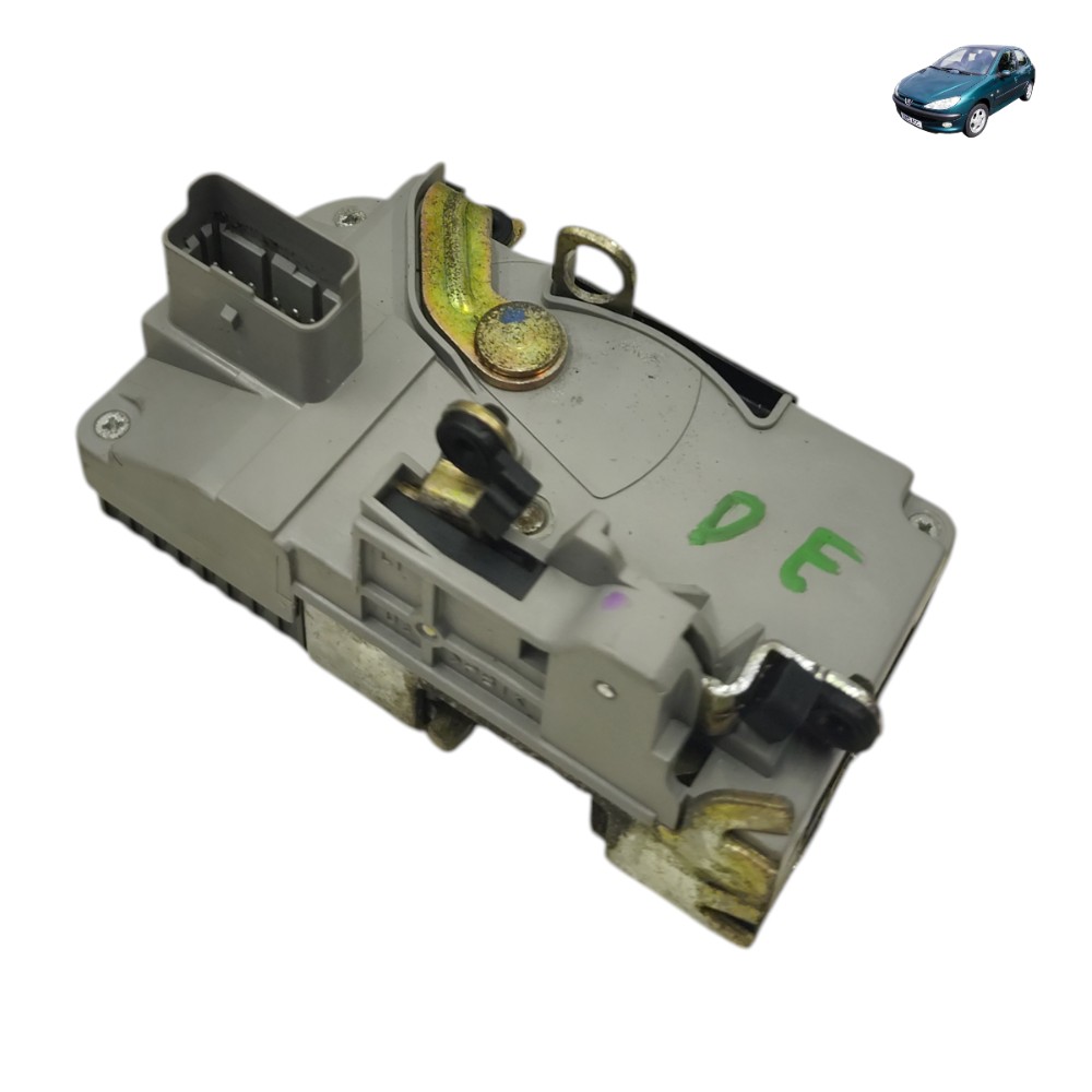 Fechadura elétrica porta dianteira esquerda Peugeot 206 2001 1
