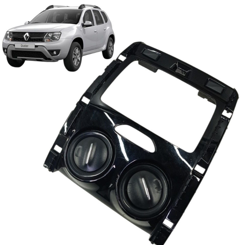 Moldura central difusor ar painel Renault duster 2014 a 2020