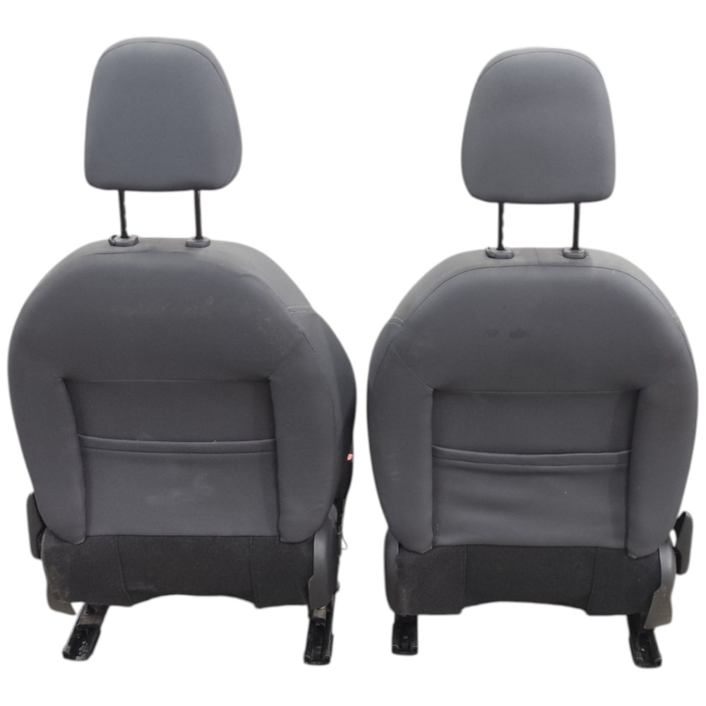 Par Banco Tecido Dianteiro Peugeot 208 2014 2015 2016 2017 Cinza-escuro 4
