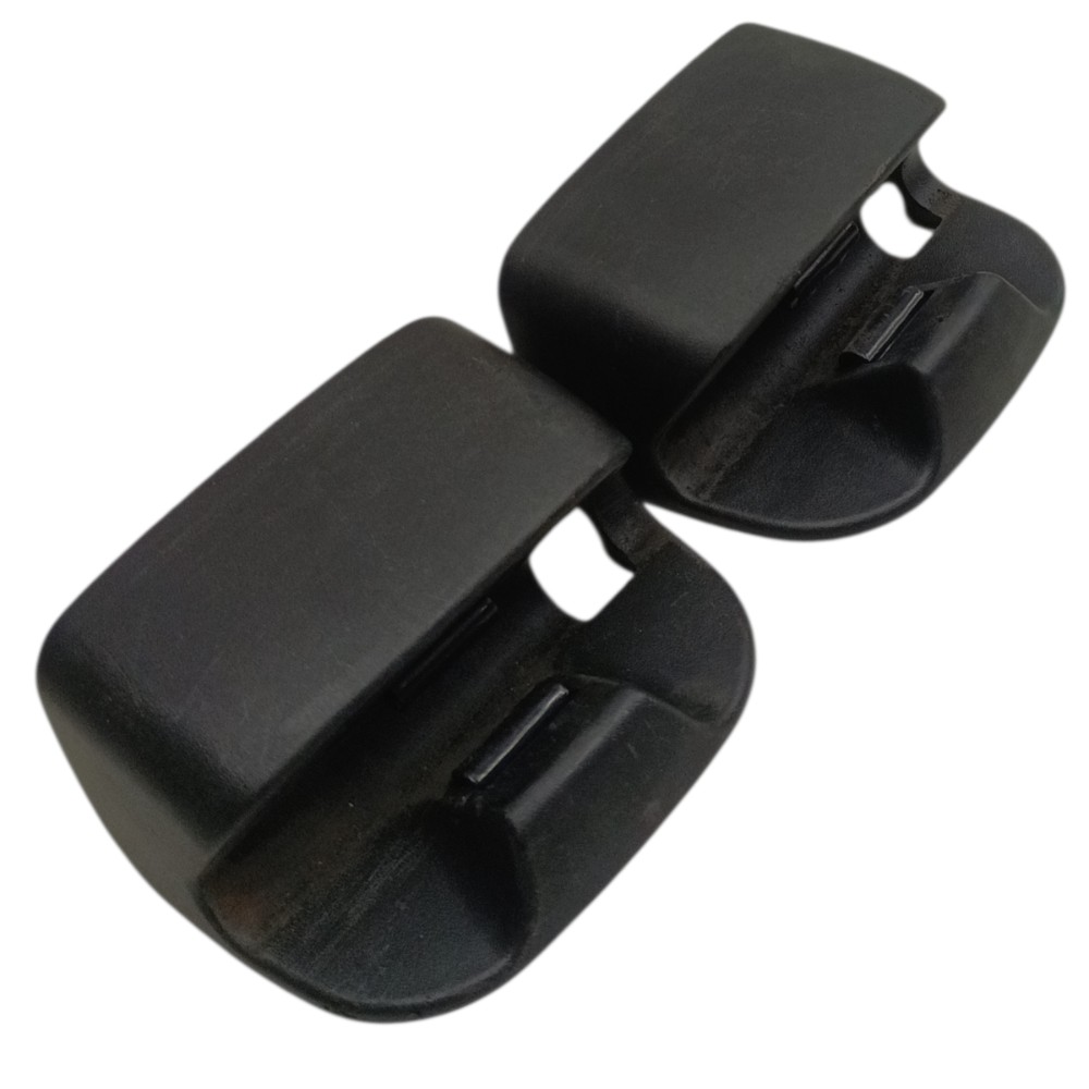 Par Acabamento Banco Traseiro Honda Fit 2003 2004 2005 2006 Preto 2