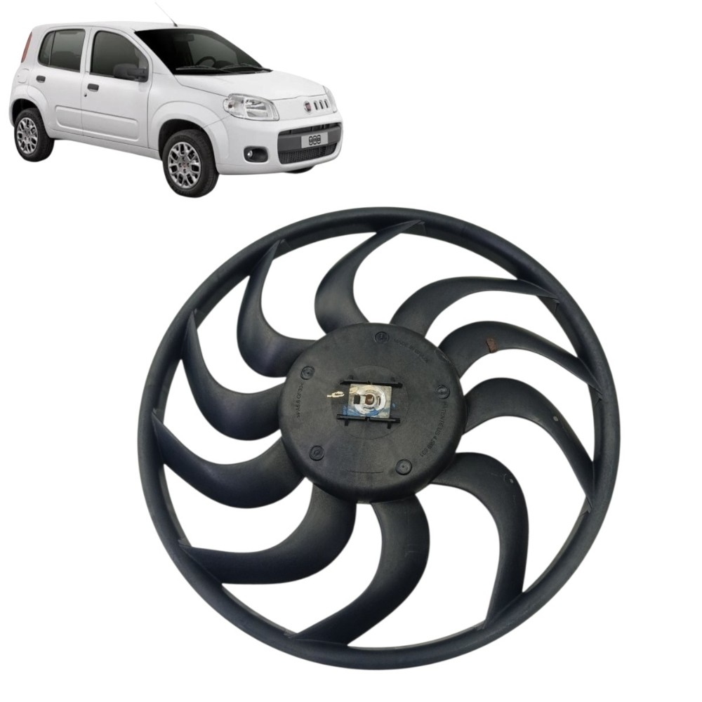 Ventoinha radiador Fiat uno Vivace 1.0 evo 2013 2014 2015