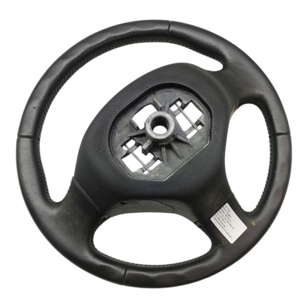 Volante Direção Peugeot 308 2011 2012 2013 2014 Com Desgaste Preto 4