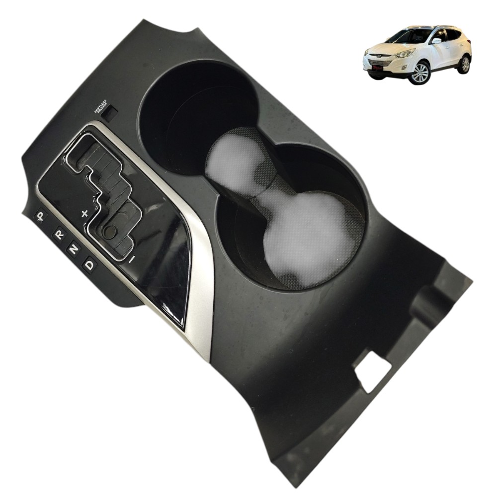 Porta copo moldura trambulador marcha Hyundai ix35 aut 2015 1