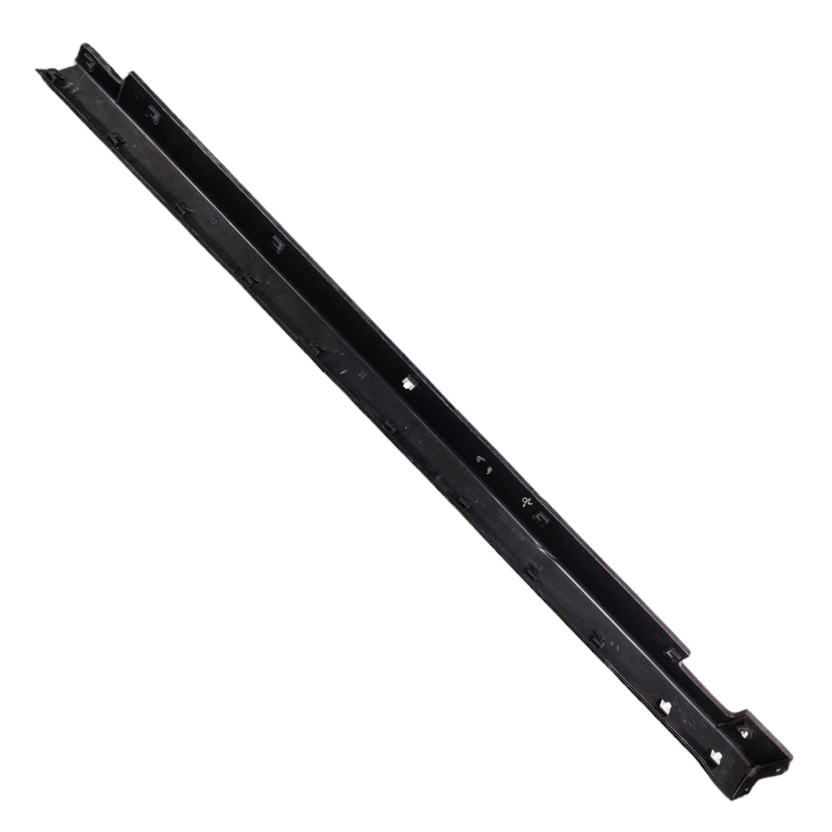 Spoiler Saia Lateral Esquerda Hyundai Santa Fé 2015 2016 17 Preto 4