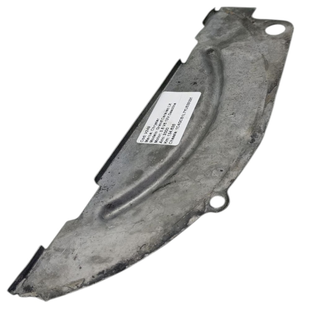 Flange Defletor Volante Motor Grand Caravan 3.8 1999 2000 4