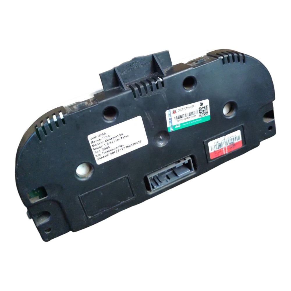 Kit Code Módulo Injeção Ford Ecosport 1.6 Zetec Rocam 2006 7