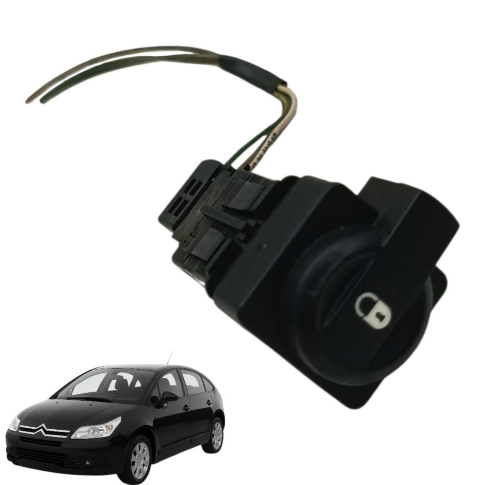 Botão trava porta Citroen c4 2009 2010 2011 2012 2013
