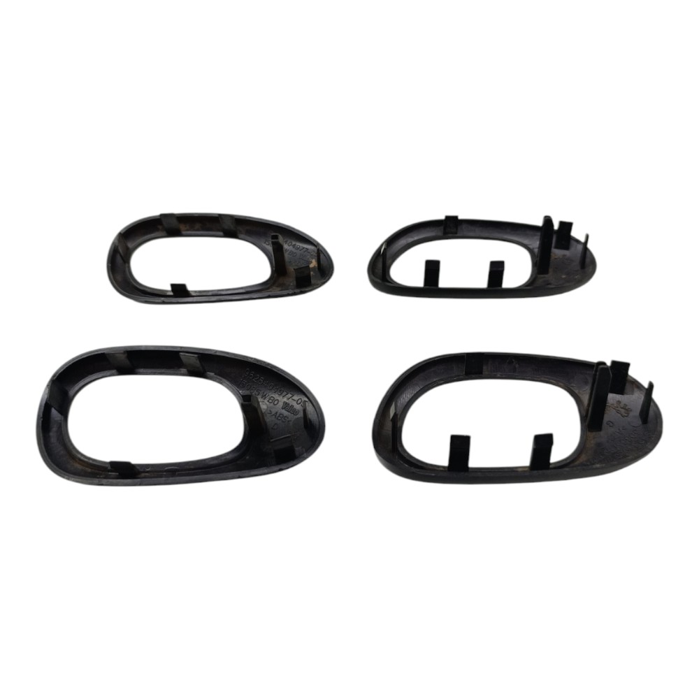 Jogo Moldura Maçaneta Interna Peugeot 206 2007 2008 2009 4