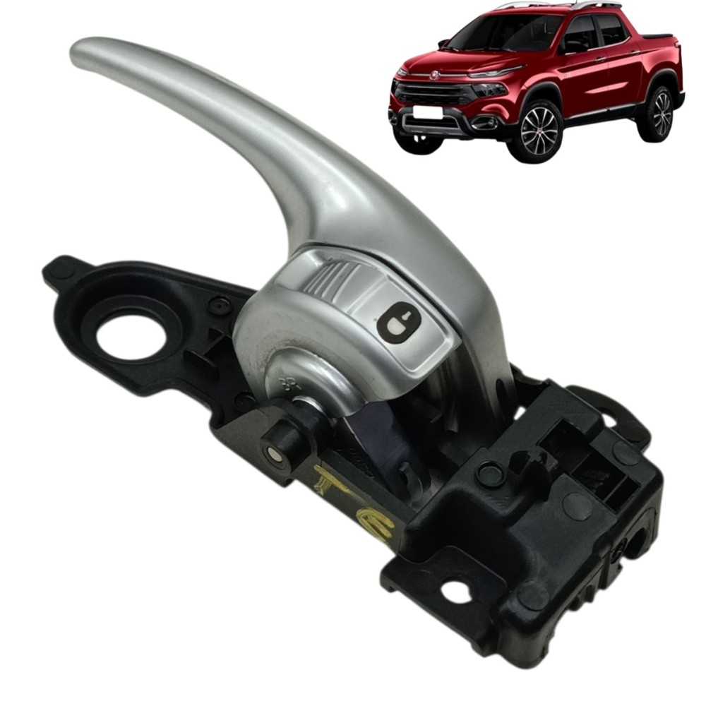 Maçaneta interna traseira esquerda fiat toro 2021 2020 2019