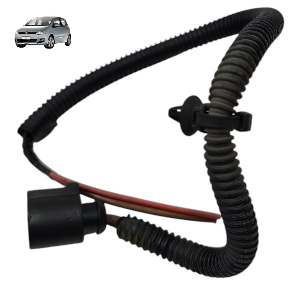Plug Conector Ventoinha Radiador Gm Fox 1.0 Basico 2008 2009 1
