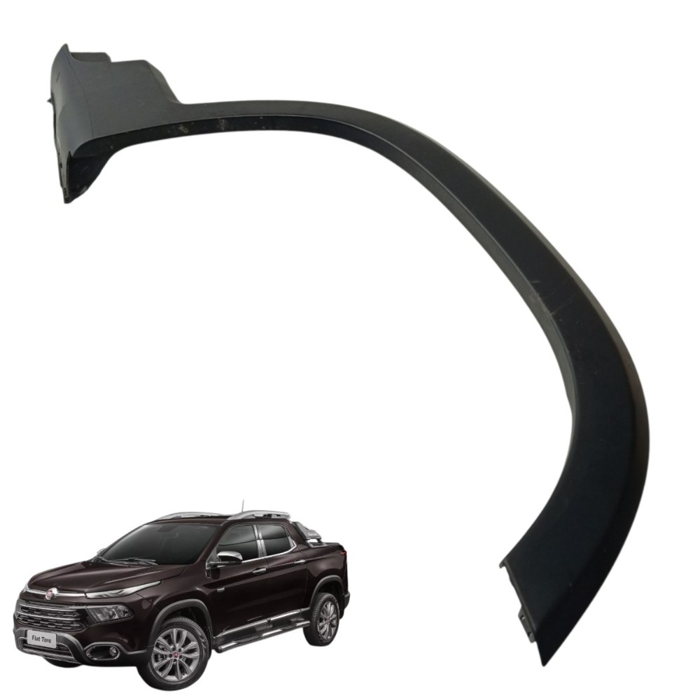 Moldura paralama traseiro esquerdo fiat toro 2021 detalhe