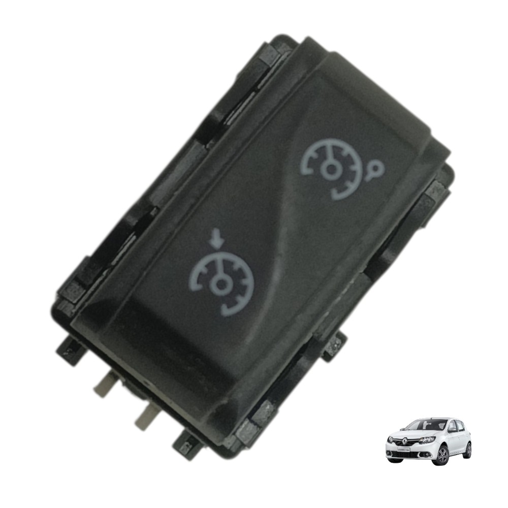 Botão Limitador Velocidade Com Conector Renault Sandero 2016