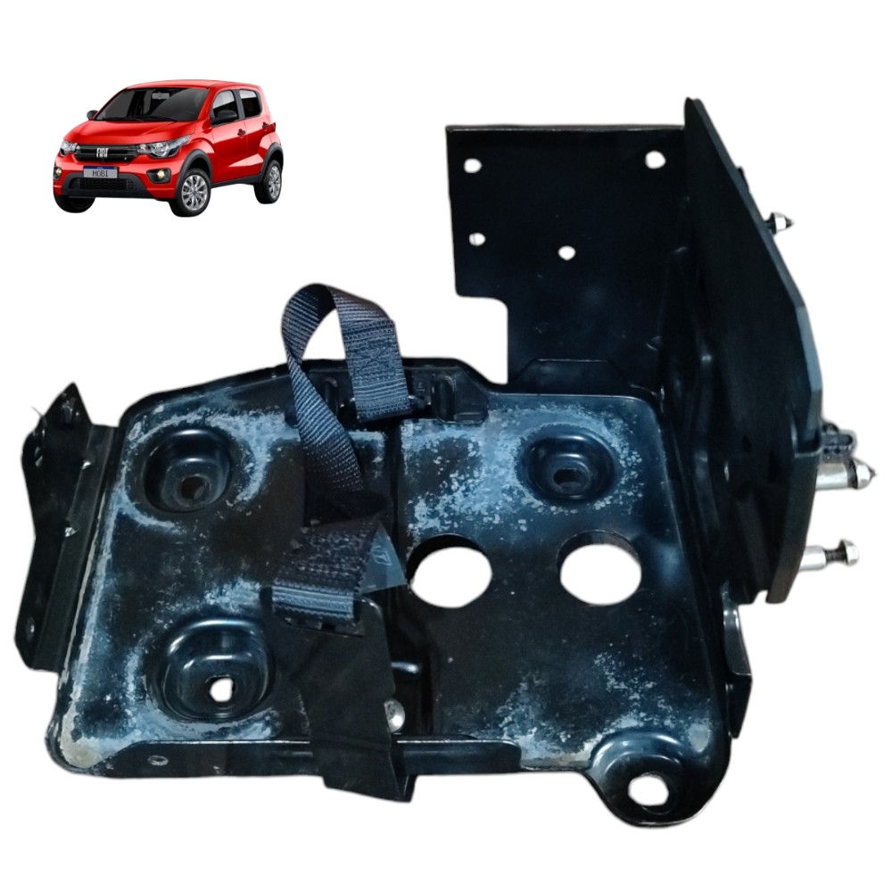 Suporte Base Bateria Fiat Mobi 2017 2018 2019 2020 2021 2022 1