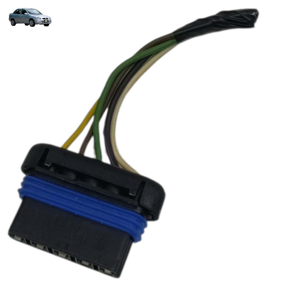 Plug Conector Motor Limpador Parabrisa Gm Corsa Classic 2007 1