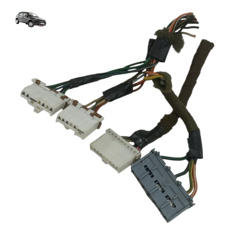 Jogo plug conector chave seta limpador Fiat Palio Fire 2012