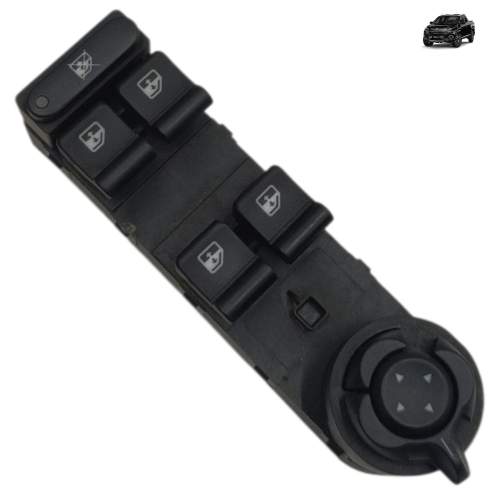 Comando Vidro Retrovisor Elétrico Fiat Toro Renegade 2019 20 1