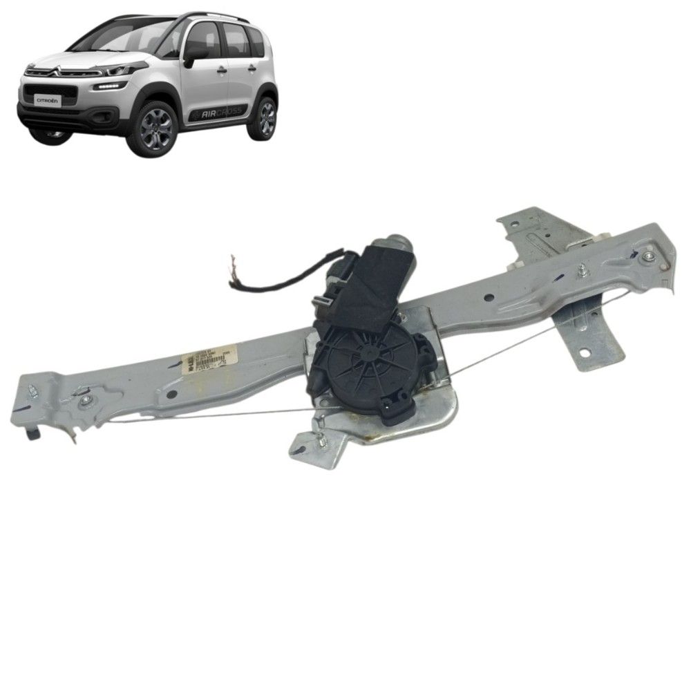 Máquina vidro traseiro direito Citroen Aircross 2017 2018 19