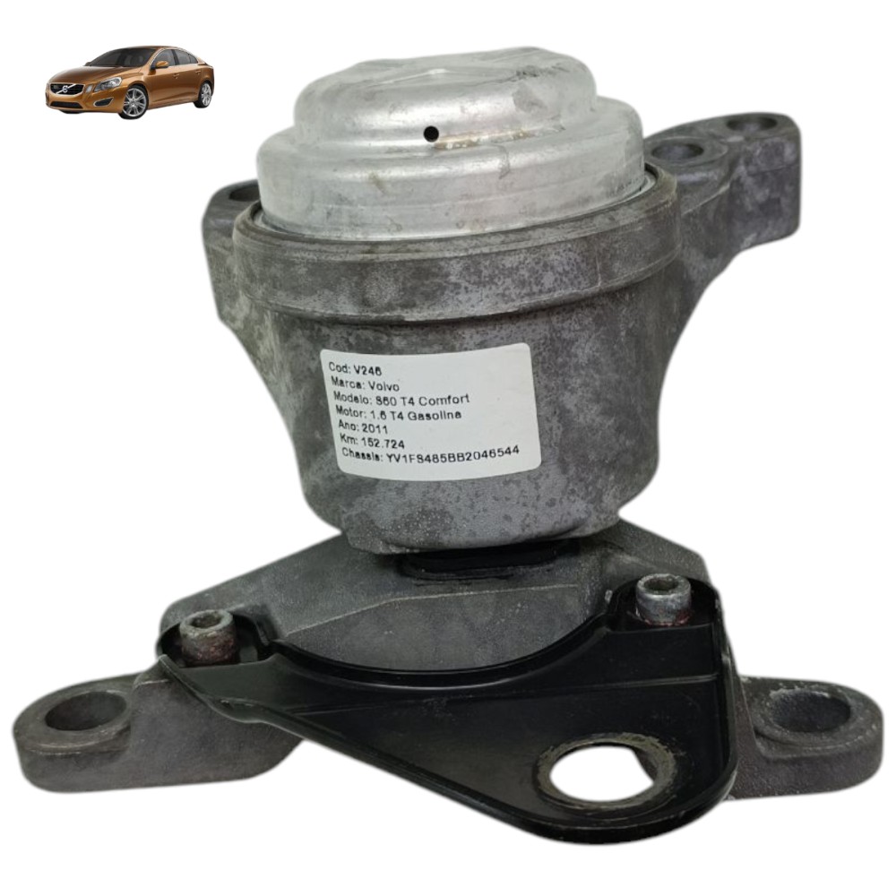 Calço Coxim Hidráulico Motor Direito Volvo S6 T4 1.6 2011 12 1