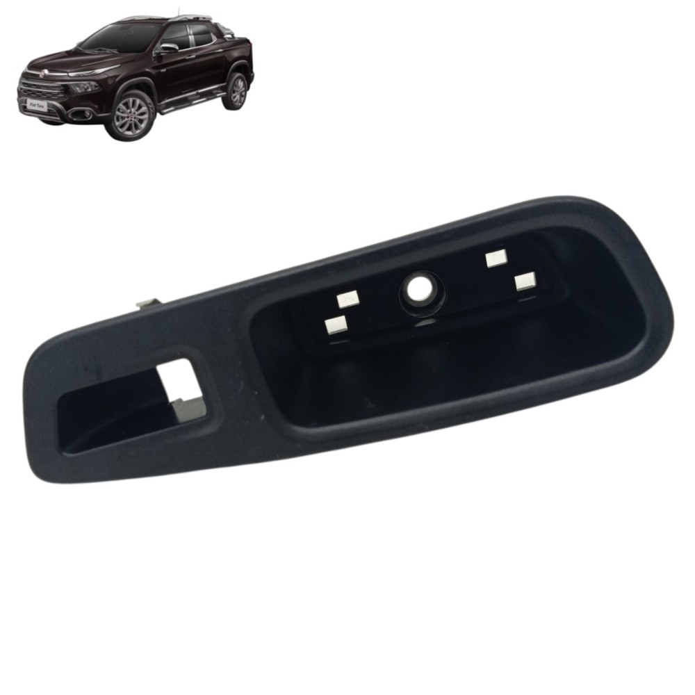 Moldura botão vidro traseiro esquerdo Fiat toro 2021 2020